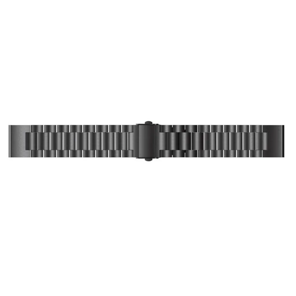 Сменный ремешок из нержавеющей стали для Garmin MARQ 5, стильные Смарт-часы, роскошный браслет, быстросъемный, легко подходит, 19May3 - Цвет: Black