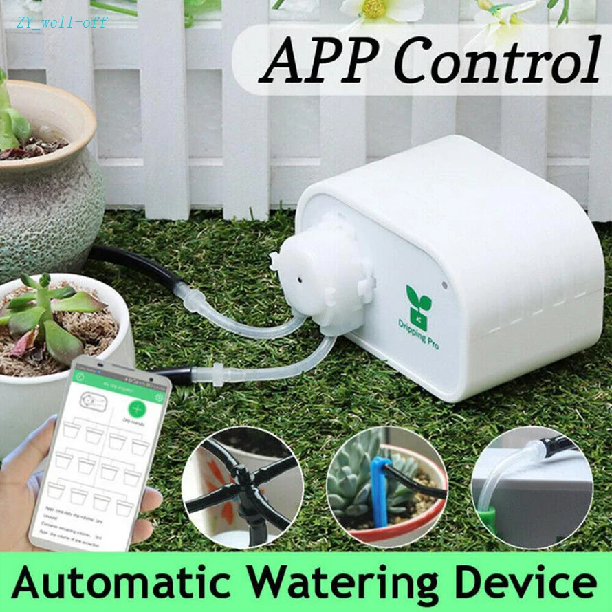 

Automatic Drip Irrigation Kit USB Pot Plants Self Watering System App Control