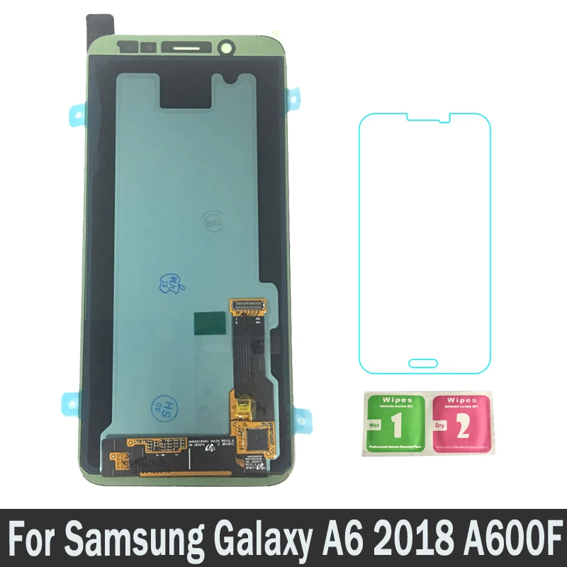 

100% Tested New Lcds Display For Samsung Galaxy A6 2018 A600F A600FN LCD Touch Screen Digitizer Replacement Parts Assembly