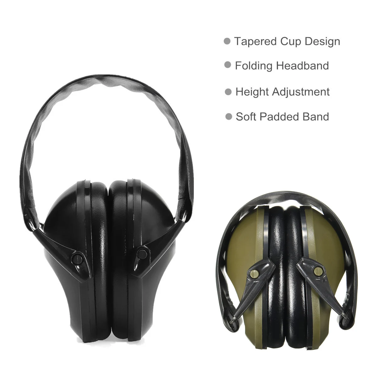 

Safurance Anti-noise Ear Muff Hearing Protection Soundproof Shooting Earmuffs Earphone Noise Redution Workplace Safety