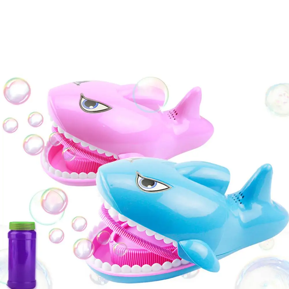 LeadingStar Children Shark Shape Electric Bubble Maker Automatic Bubble