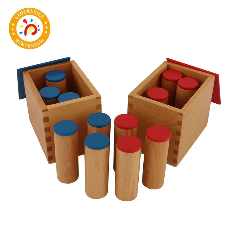 

Baby Toy Montessori Material Sound Boxes Exercise Listening Early Education Learning