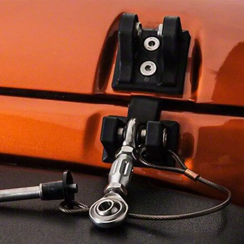 

1 Pair Hood Lock Latches for Jeep Wrangler JK, Hood Latch, Hood Lock Kit for Jeep 2007-2017