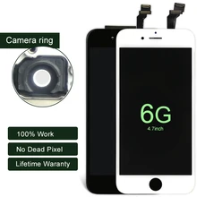 New 2016 1920×1080 Hot Highscreen For Iphone 6 6g Lcd Display Touch Panel Screen Digitizer Black/white Freeshipping