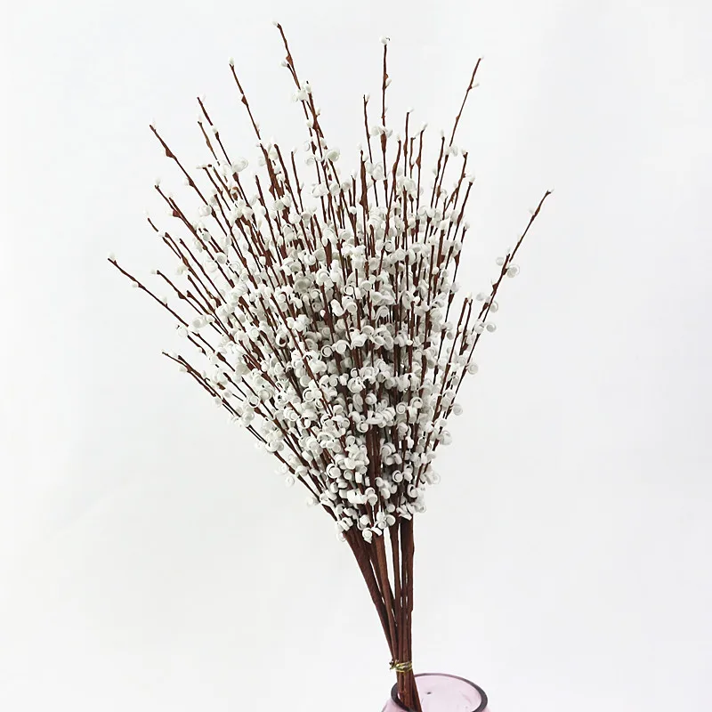 Flone Artificial Winter Jasmine Simulation Flower PE Plastic Flower Gypsophila Fake Flower Wedding Home Party Decor Art Flores (8)