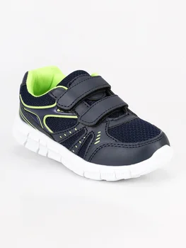 

Sneakers with tear baby-blue/green