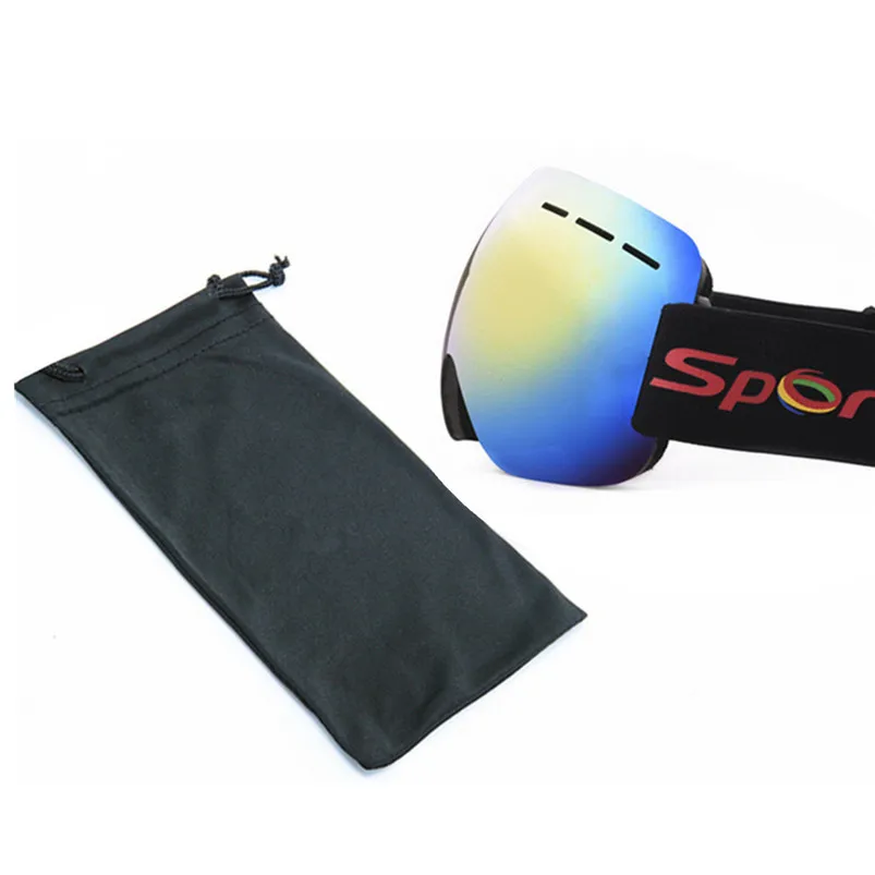 Snowboard Ski Goggles Gear Skiing Sport Adult Glasses Anti-fog UV Dual Lens Skiing Eyewear Outdoor sports Equipment #4S22 (5)