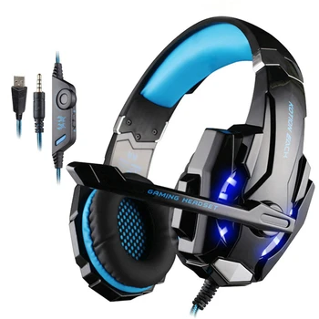 

G9000 PS4 Gaming Headset 3.5mm Bass Headphone Game Earphone With Microphone for PC Laptop Xbox One Mobile Phone