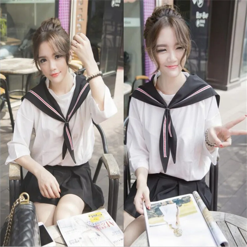 

A new explosion of Japanese students suit Ms. short pleated skirt japanese school uniform AQ426