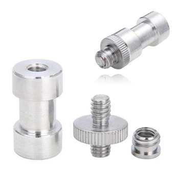 

3pcs/set 1/4 to 3/8 Inch Screw Adapter Mount Converter for Flash Mount Camera Holder Light Umbrella Tripod Monopod Screw Adaptor