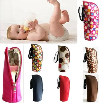 

Newest Baby Kid Feeding Milk Bottle Thermal Portable Baby Feeding Bottle Warmers Insulation Tote Stroller Hang Bags