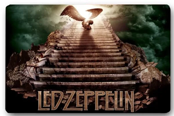 

CHARMHOME Led Zeppelin Album Comfortable Non-Slip Rugs and Carpets Custom Door Mat Anti-Slip Floor Mat