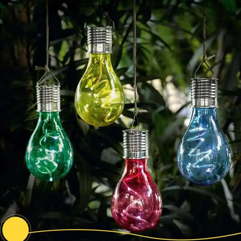 Waterproof Light Control Solar Bulb Rotatable Garden