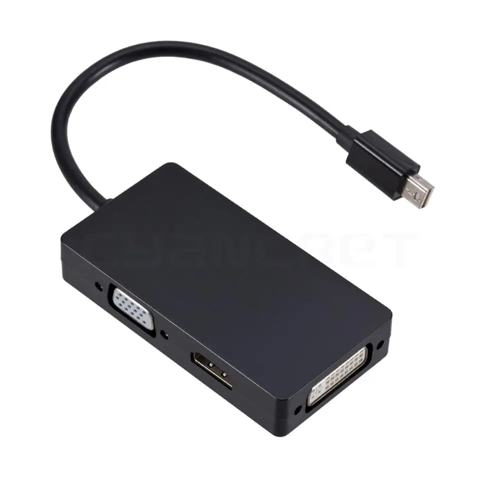 MINI DP TO DVI VGA HDMI 3 in 1-C