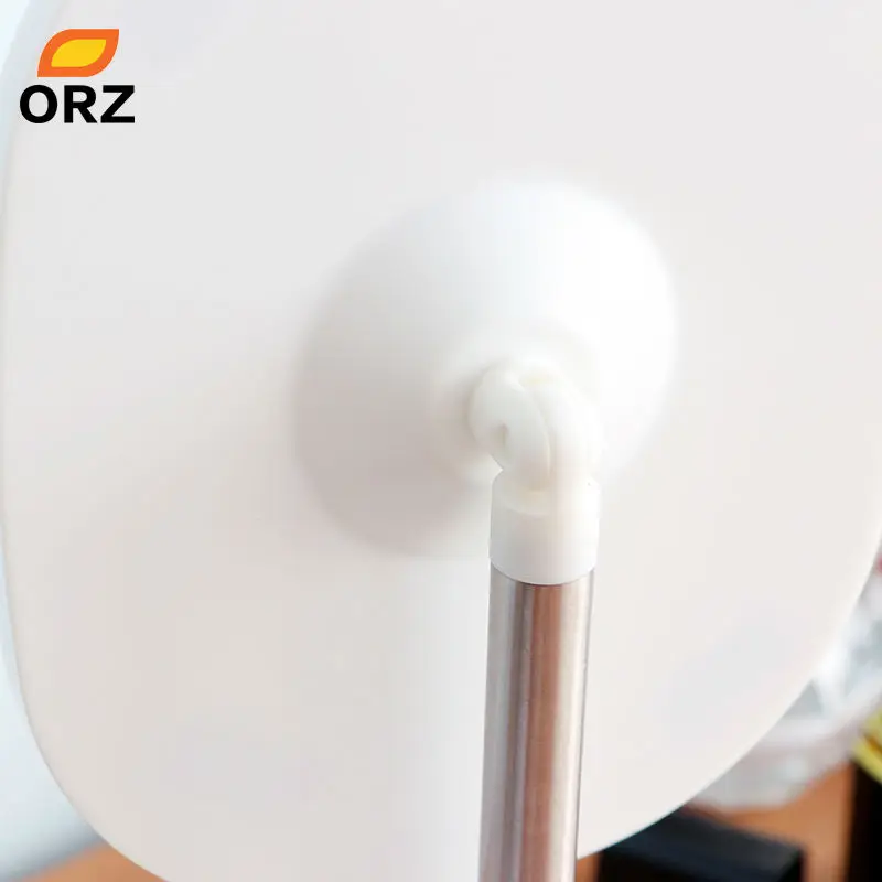 ORZ 360 свободное вращающееся зеркало для макияжа, пластиковые аксессуары для ванной комнаты, настольный органайзер, украшение, стоячий комод для макияжа, зеркало