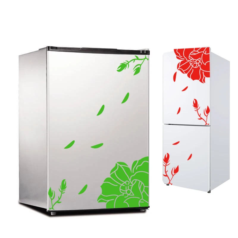 1 компл. Виниловые обои с изображением цветка магнолии стикер 3D бабочка на холодильник наклейка s наклейки для гостиной самоклеящиеся обои украшения спальни