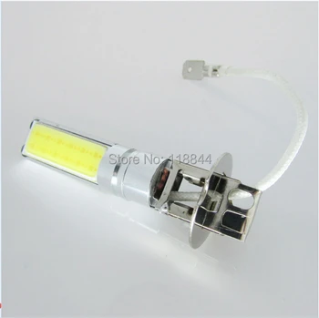 

2x H3 10W High Power Xenon White SMD LED Light COB Bulb DRL Driving Fog Lamp For VW Ford Nissan Hyundai Toyota Free Shipping