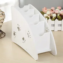 Korean Style Creative Desktop Storage Box Finishing Box Cosmetics Storage Box Desktop Organizer Remote Control Holder home desk storage box tea table remote control cd stationery cosmetics leather pu leather holder desktop cosmetics makeup storag