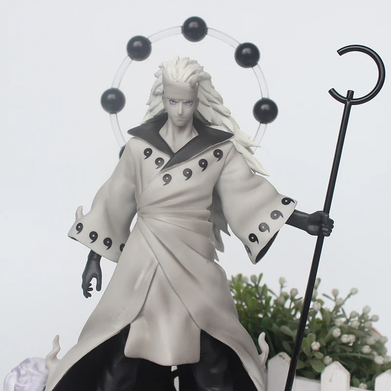 28 см аниме Наруто GK Uchiha Madara Rikudou sennin Ver. Фигурки ПВХ Коллекция Модель игрушки