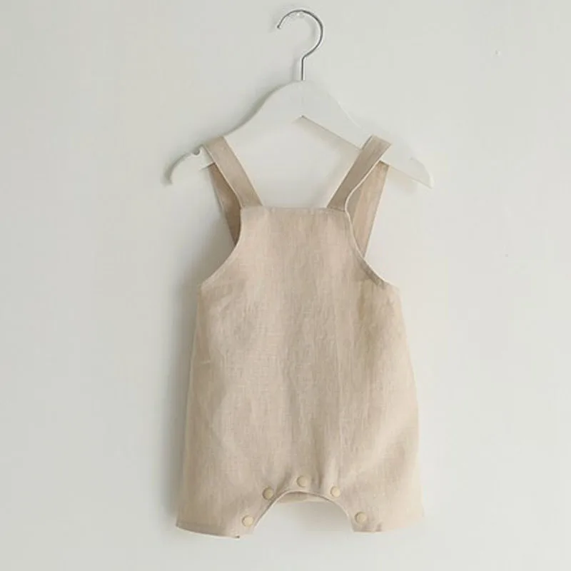 linen baby jumpsuit