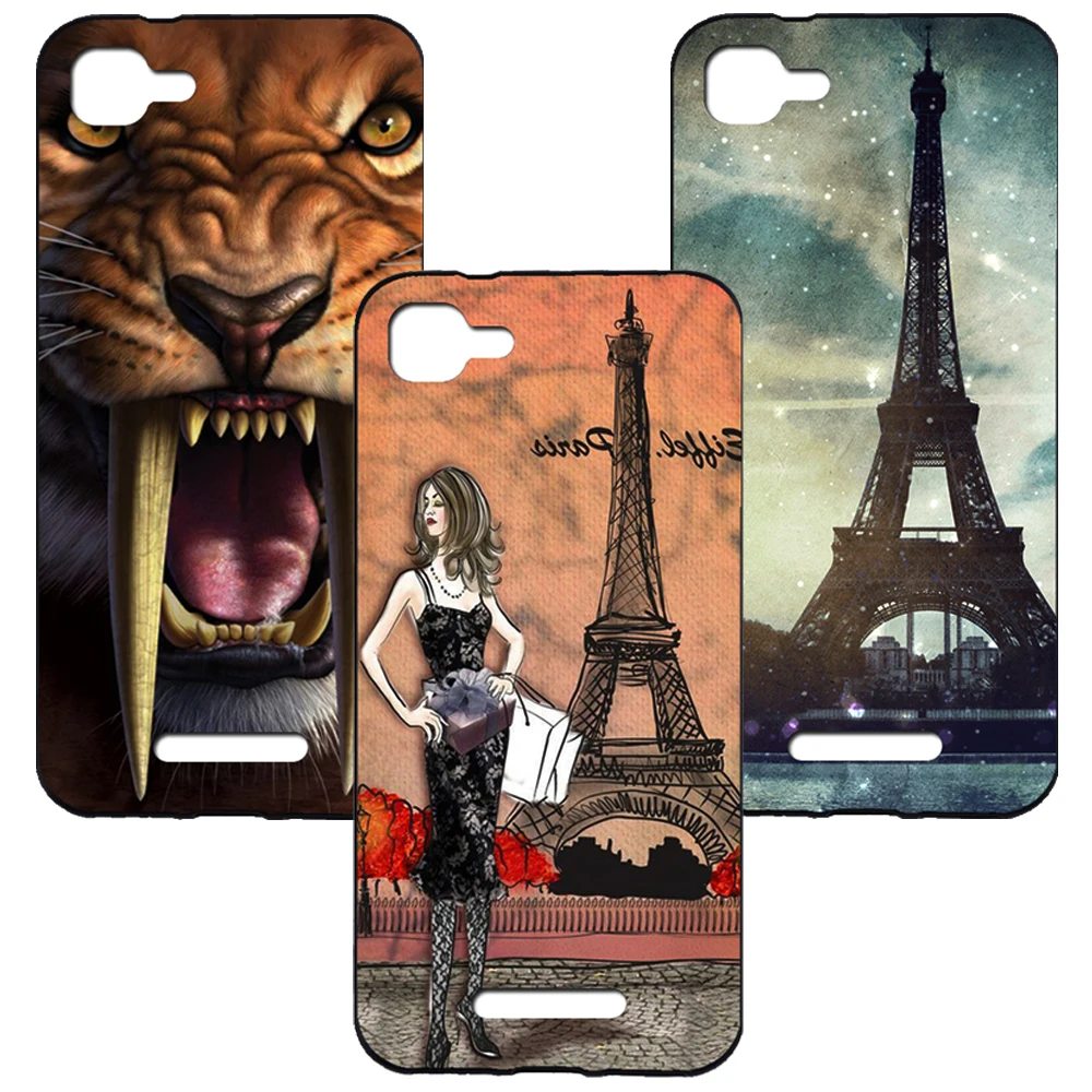 

For Alcatel Pixi 4 Plus Power 5023F Cute Cartoon Pattern Style Cool Gel Soft TPU Silicone Case Phone Cover Celular
