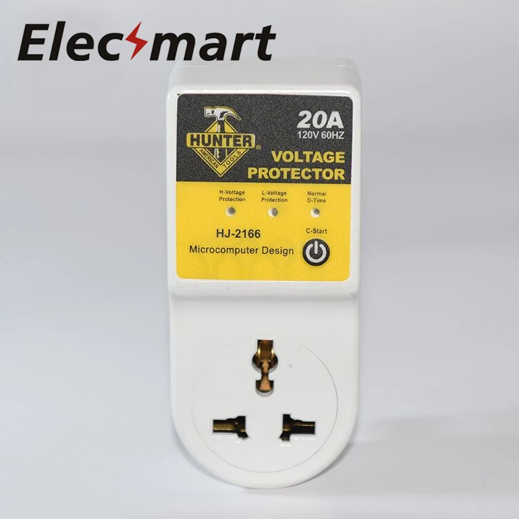 Automatic Voltage Switcher AVS HJ 2166 20A 120V Power Surge Protector