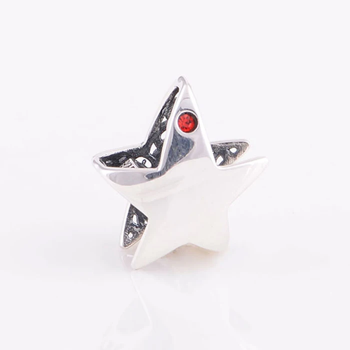 T034-(4)925 sterling silver charm pendant fit for Pandora charms bracelet DIY women jewelry making