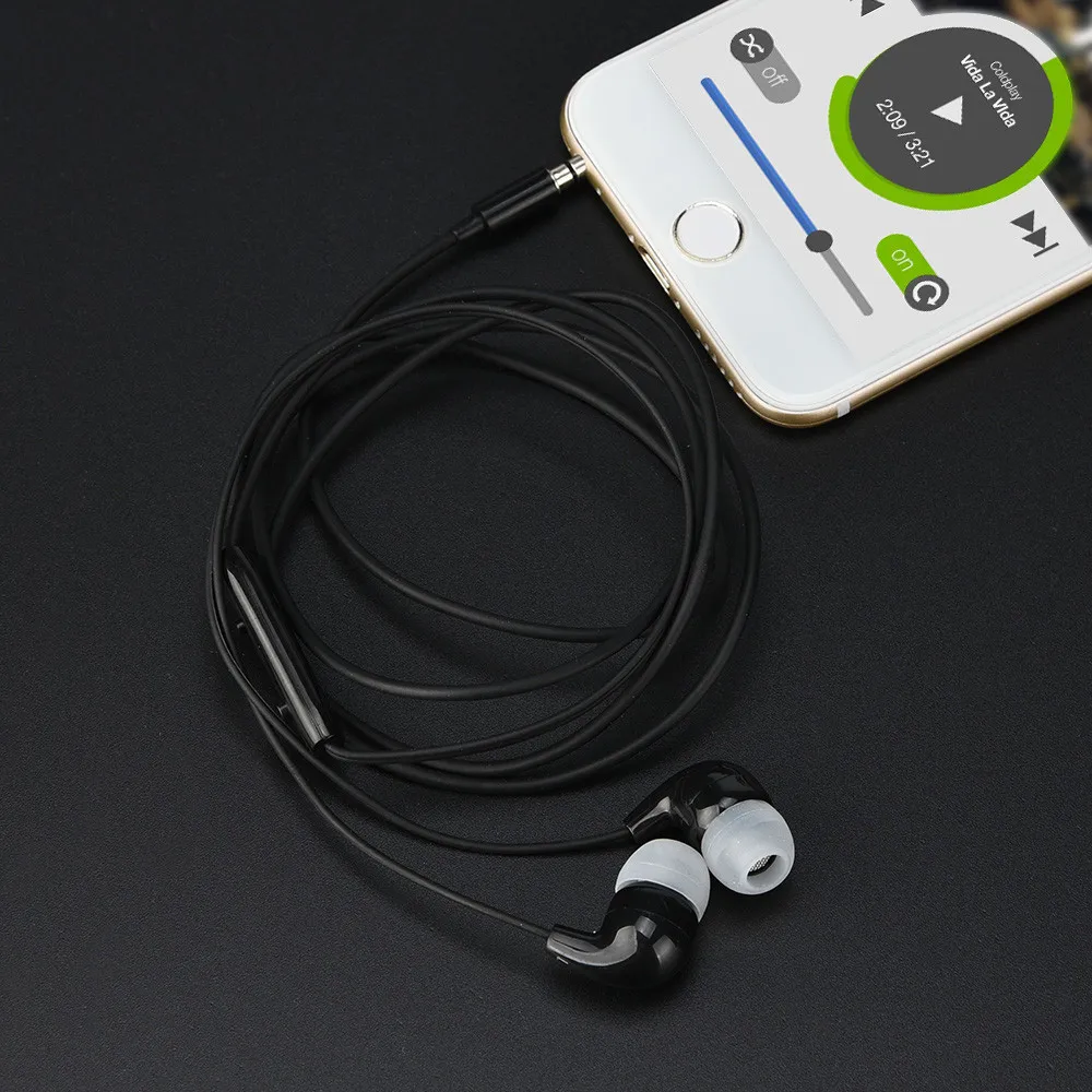 

In-Ear Earbuds Earphone Headset 3.5mm With microphone Calling 0405A