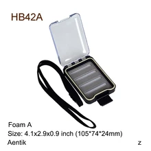 Aventik Малый размер двойные лица Водонепроницаемый fly рыболовный ящик водонепроницаемый кейс для рыбалки fly рыболовный ящик для мух коробка