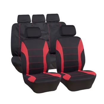 

9 Pcs Car Seat Covers Auto Interior Accessories Seating Protector Front Rear Seats Covers