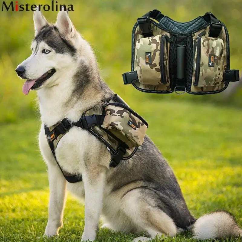 6 Colors L/XL Pet Harness Carrier For Large Dog Adjustable Oxford Cloth
