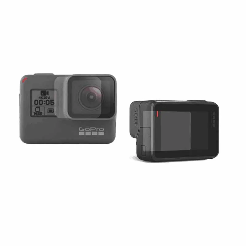 50 set for gopro LCD Screen Film & Lens Protective Film PTE material HD Films  For Gopro Hero 6  5 Black Action Camera accessories 1 (5)