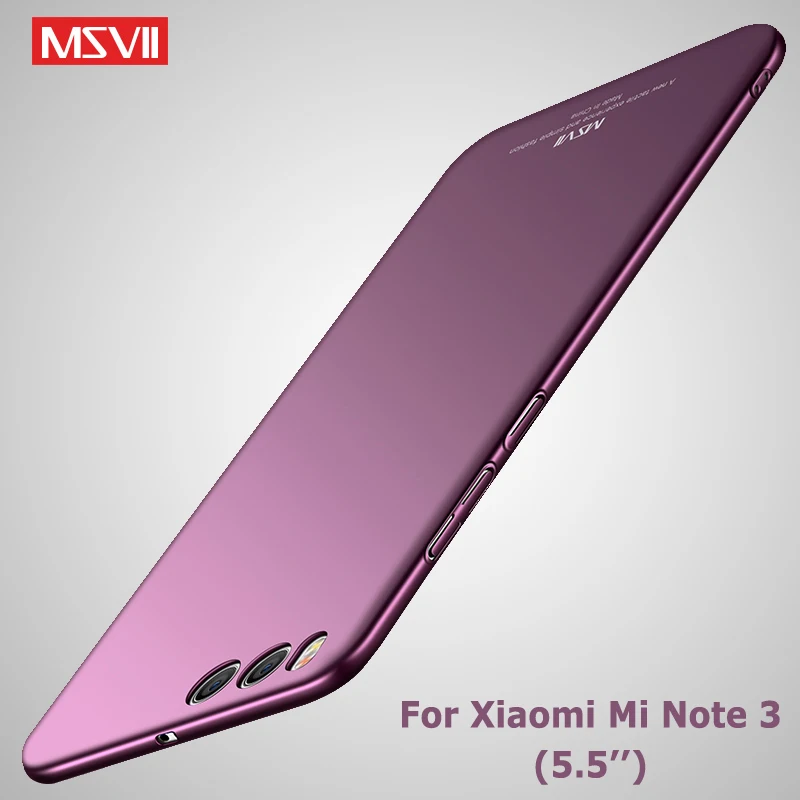 

For Xiaomi Mi Note 3 Case MSVII Slim Matte Cover For Xiaomi Mi Note3 Case Xiomi Note3 Hard PC Cover For Xiaomi Note 3 Phone Case