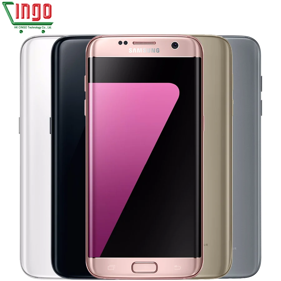 Samsung Galaxy S7 Edge 5.5''4GB RAM 32GB ROM Waterproof Smartphone One SIM Quad Core NFC 12MP 4G LTE 3600mAh Cellphone