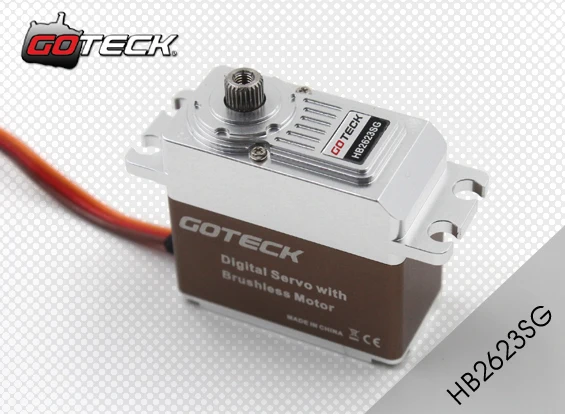 Goteck цифровой сервопривод HB2623S Железный сердечник для бесщеточный металлический