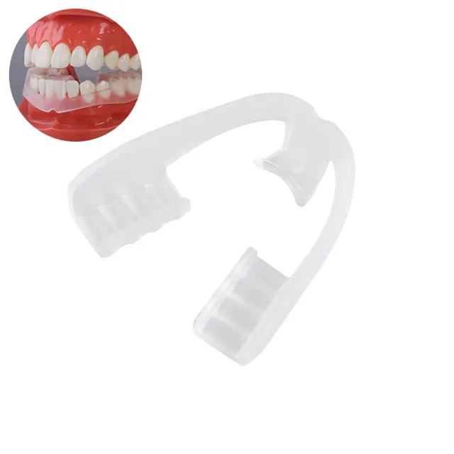 1 Pcs Silicone Dental Mouth Guard Teeth Grinding Bruxism Dental Bite Splint Sleep Aid Tooth