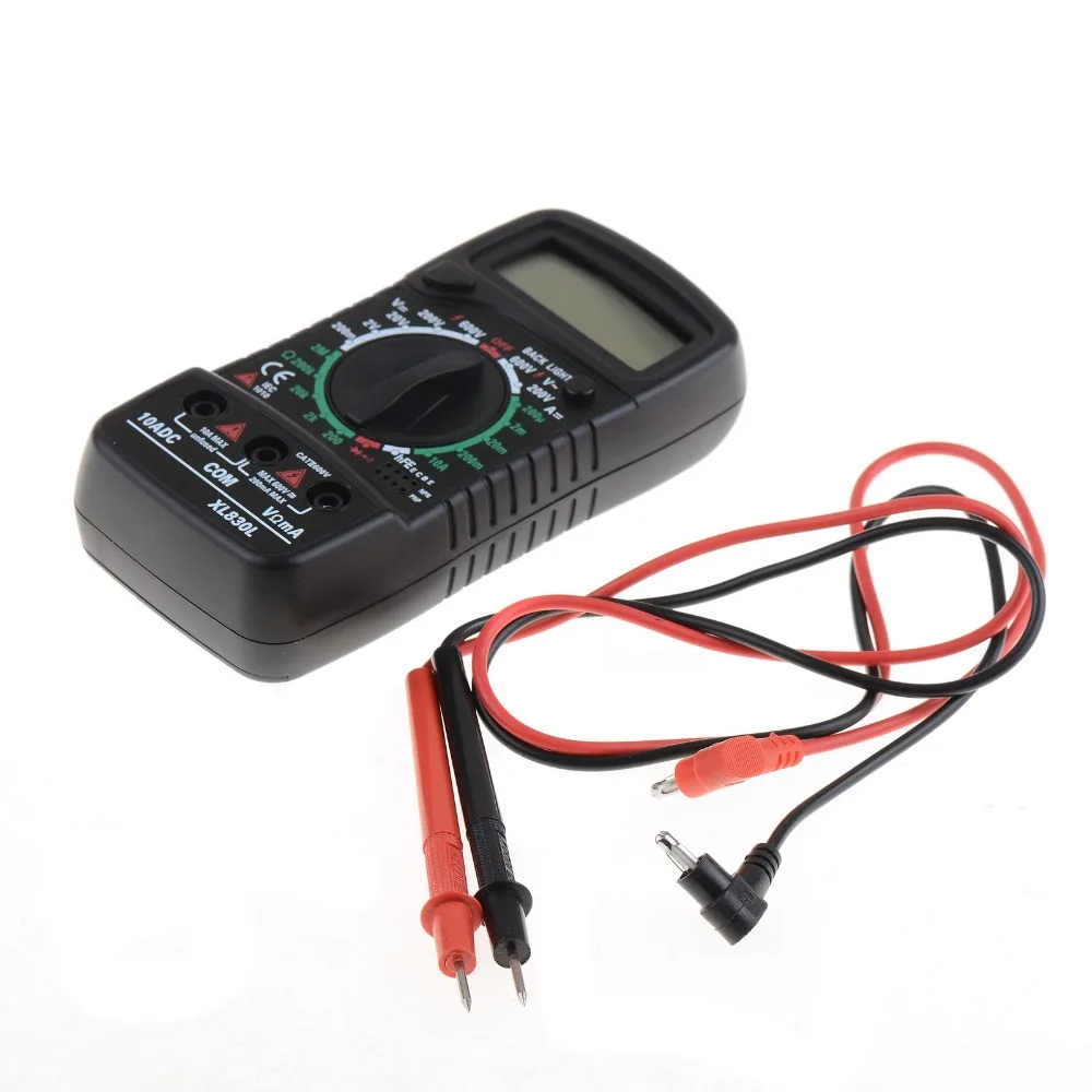 

Digital LCD Multimeter Voltmeter Ammeter AC/DC/OHM Volt Tester Current Test P25