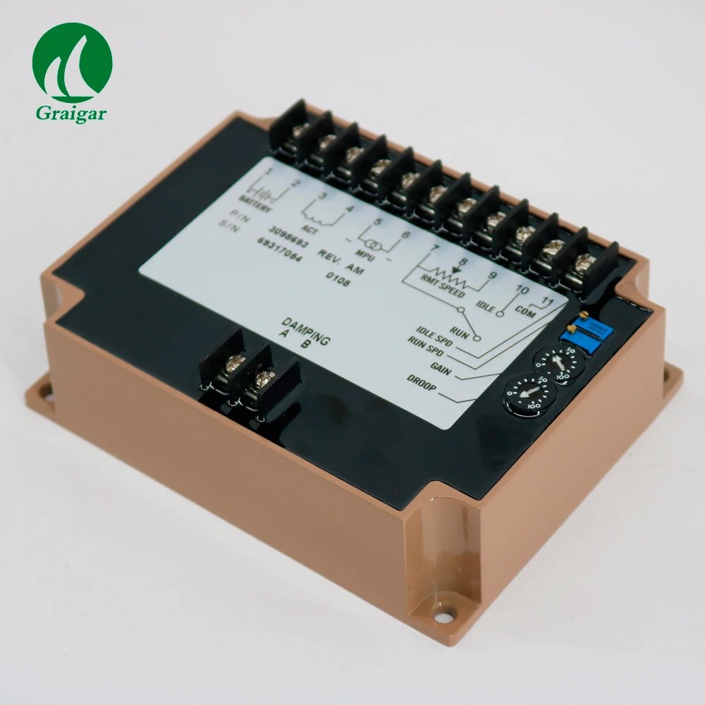 Регулятор скорости дизельного генератора EFC3098693 регулятор 3098693|generator speed controller|diesel