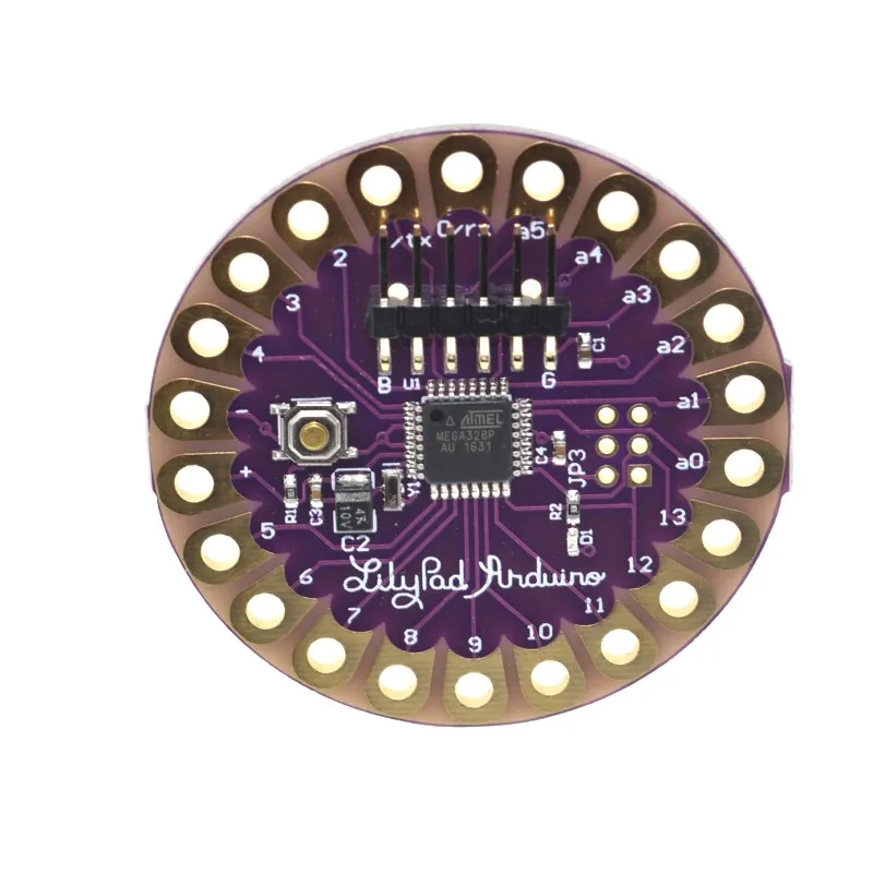 Материнская плата SUQ LilyPad 328 ATmega328P ATmega328 16M для Arduino|arduino atmega328|arduino 328arduino atmega328p |