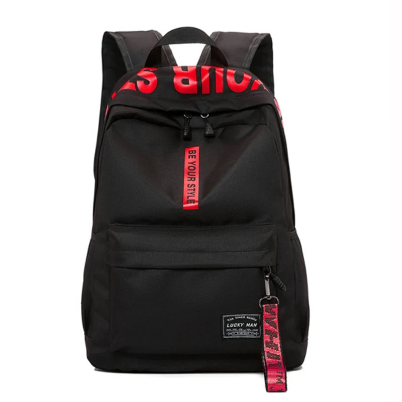 Мужской женский рюкзак большой емкости школьный рюкзак для ноутбука рюкзак для мальчиков и девочек Подростковая школьная сумка дорожная сумка через плечо Mochila - Цвет: 7