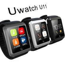 Original Uwatch U11 Smartwatch Bluetooth 4,0 unterstützung SIM Schrittzähler Stoppuhr schlaf-monitor für Android und IOS telefon uhr männer