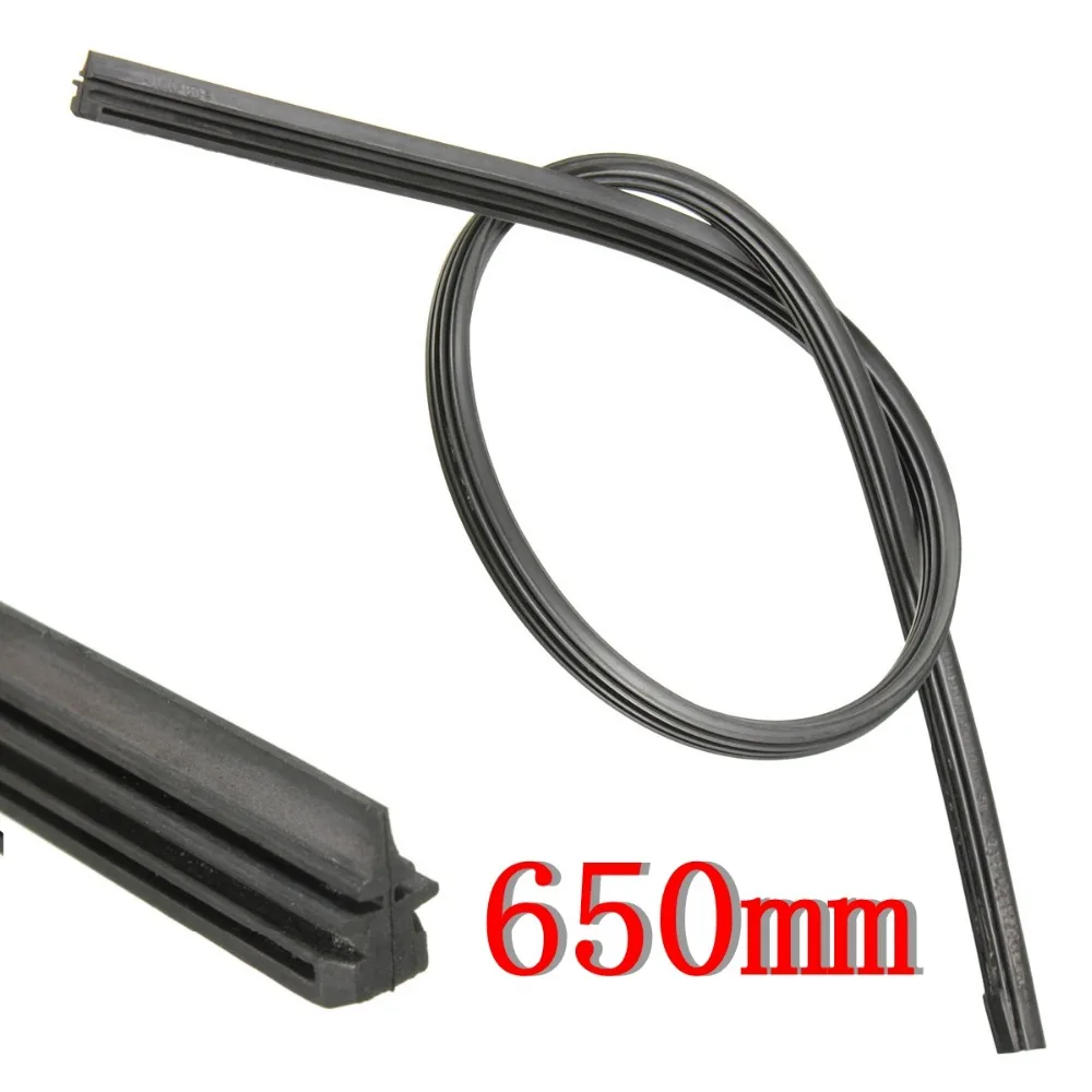 Natural Rubber 26 6mm Car Auto Vehicle Replacement Windscreen Wipers Wiper Blade Refill Universal Natural Rubber 26 6mm Car Auto Vehicle Replacement Windscreen Wipers Wiper Blade Refill Universal