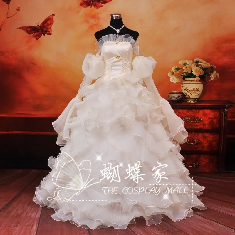 

Hot Anime CODE GEASS Euphemia Lolita Party Dress Cosplay Costume Male/Female S-XL Or Custom-made Any Size Free Shipping NEW