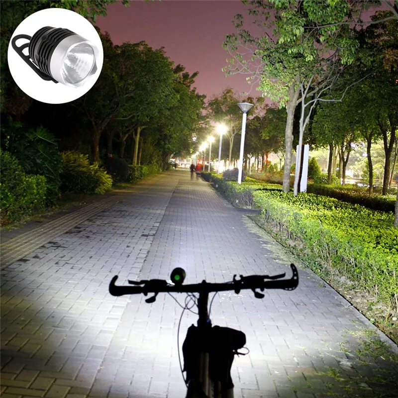 SANYI велосипедный светильник 5000 люмен налобный фонарь 3 режима вспышка светильник фонарь светодиодный велосипедный передний светильник