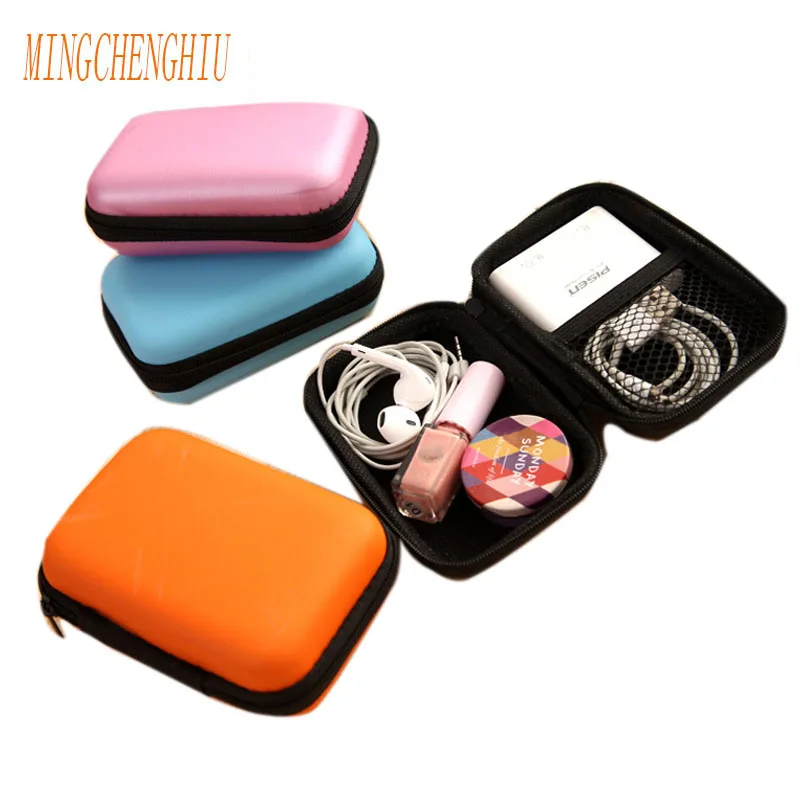 

2018 Digital Storage Bag Data Cable Mobile Phone Charger Reach Package Zip Lock Portable Zipper Bag Organizer Case