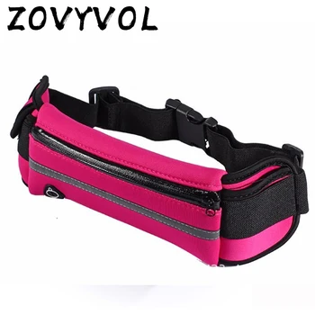 

ZOVYVOL fanny pack Multi-function Waterproof outdoor sports men & women waist bag Large Capacity protection phone coin run