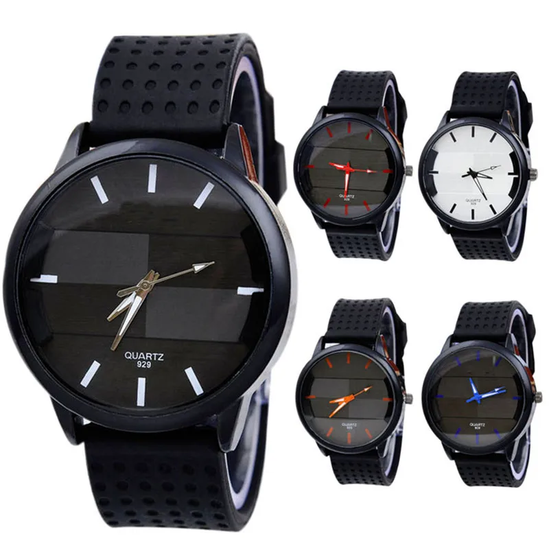 

Hot Sale Clock High Quality Men's Watch Men's Casual Fashion Watch Stereo Surface Silicone Watch Top Brand Gift Dropshipping B50