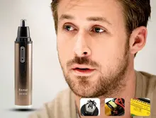 Men Ear Nose Neck Face Eyebrow Hair Beard Shaver Trimmer Clipper Remover Cleaner