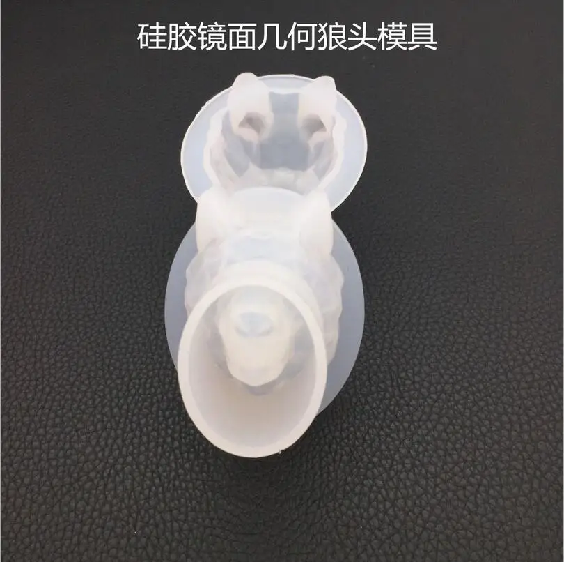 

Transparent Silicone Mould Dried Flower Resin Decorative Craft DIY Mold Geometric Wolf head epoxy resin molds for jewelry