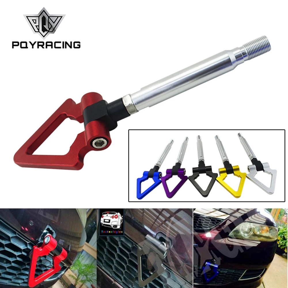 PQY البليت الألومنيوم هوك السحب الجبهة وخلفي حلقة مثلثية سحب هوك لتويوتا GT86 سليل FRS BRZ 13- 15 PQY019